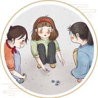 抓石子